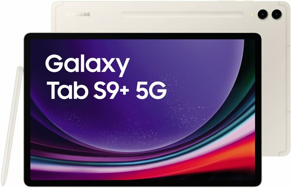 Bild 1 von Galaxy Tab S9+ (512GB) 5G Tablet beige