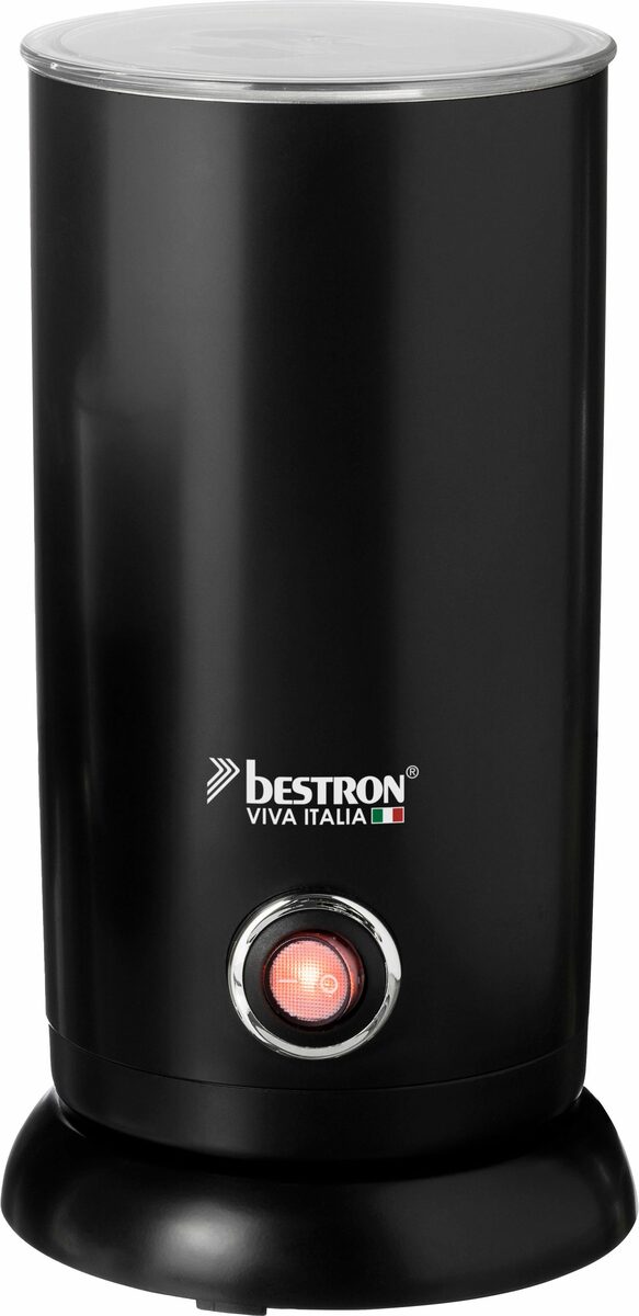 Bild 1 von bestron Milchaufschäumer Viva Italia, 550 W, Kabellos, 300 ml, Farbe: Schwarz