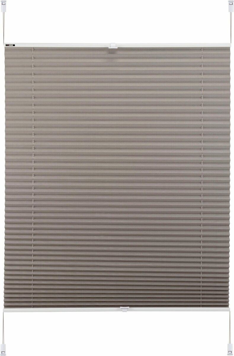 Bild 2 von Plissee LAHOLM, my home, Lichtschutz, ohne Bohren, verspannt, Klemmfix, Klemmfix, im Fixmaß, uni, monochrom, basic, Klemmträger, Bestseller