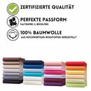 Bild 3 von Spannbettlaken Spannbetttuch, Jersey-Bettlaken aus 100% Baumwolle, Viele Größen und Farben erhältlich, Für Matratzen, Boxspringbetten, Wasserbetten und Kindermatratzen, Hometex Premium Texti