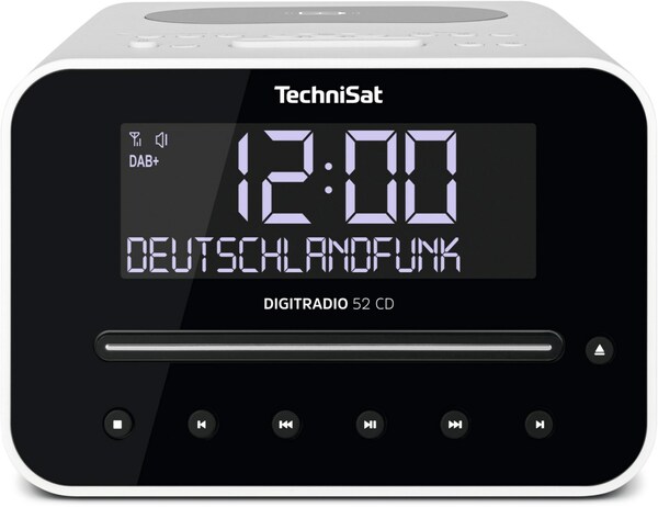 Bild 1 von DigitRadio 52 CD Uhrenradio mit CD weiß