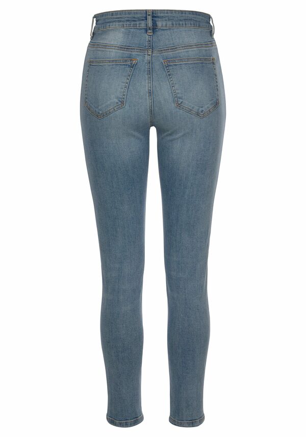 Bild 4 von Buffalo High-waist-Jeans mit modischer Knopfleiste