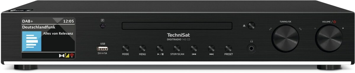 Bild 1 von DigitRadio 143 CD CD/Radio-System schwarz