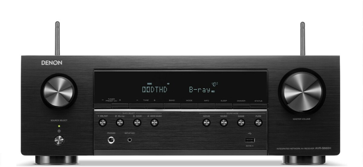 Bild 1 von AVR-S660H Klang Effekt Receiver schwarz