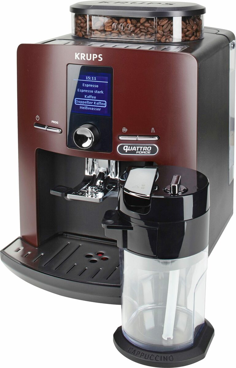Bild 2 von Krups Kaffeevollautomat EA829G Espresseria Automatic Latt'Espress, mit kompact-LCD Display, integrierter Milchbehälter