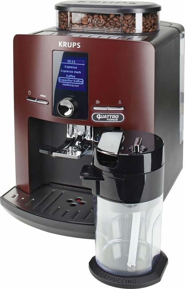 Bild 2 von Krups Kaffeevollautomat EA829G Espresseria Automatic Latt'Espress, mit kompact-LCD Display, integrierter Milchbehälter