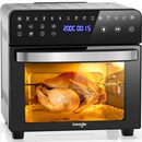 Bild 1 von iceagle Heißluftfritteuse Heißluftfritteuse 15L Heißluftbackofen Airfryer XXL mit 13 Programmen, 1800,00 W,LED-Display, Heißluftfön & Backofen & Fritteuse & Grill & Obst-Dehydrator & Toaste