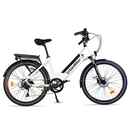 Bild 1 von Urbanbiker Sidney 23 E-Citybike, Weiss 26”, 540 Wh (36 V 15 Ah)