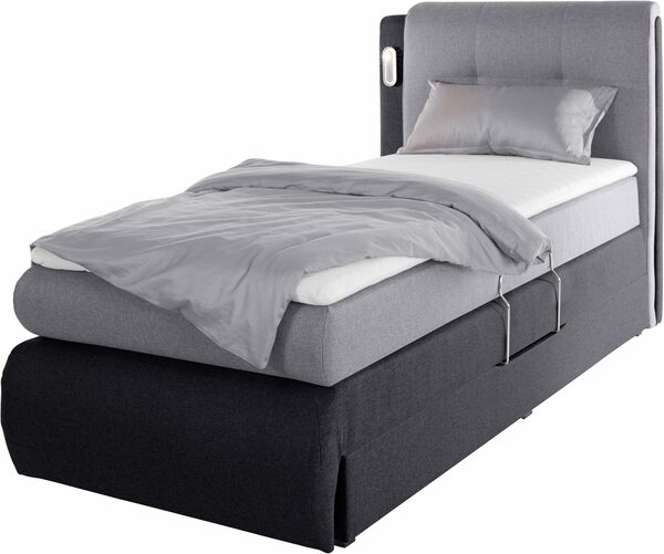 Bild 2 von COLLECTION AB Boxspringbett Borna, inklusive Bettkasten, LED-Beleuchtung und Topper