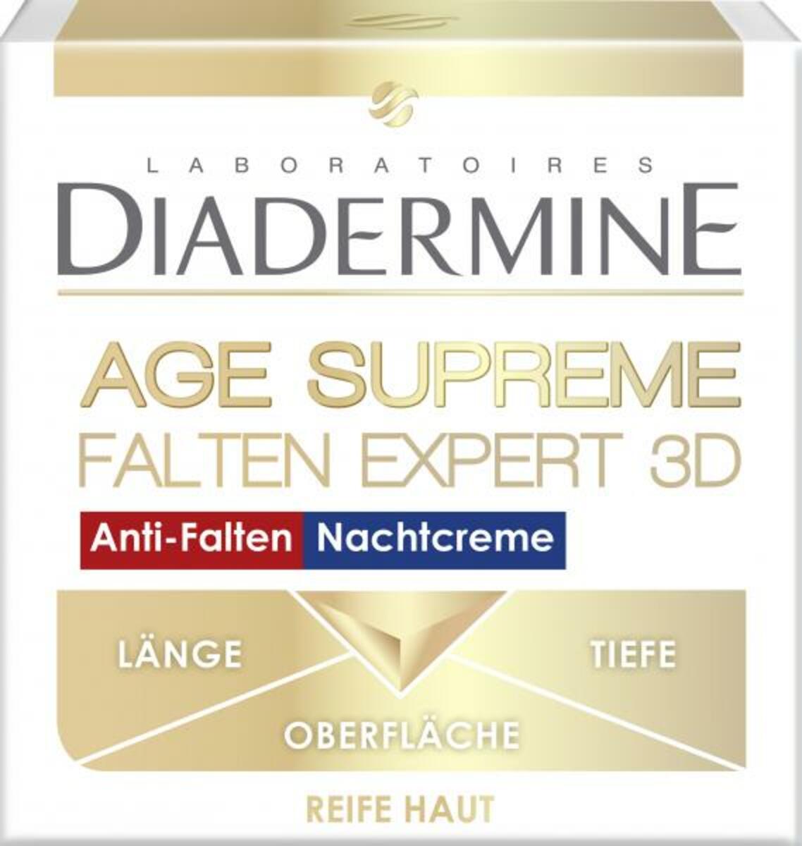 Bild 1 von Diadermine Age Supreme Falten Expert 3D Nachtcreme