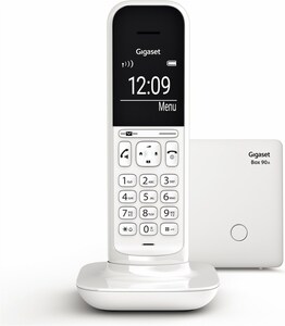 CL390A Schnurlostelefon mit Anrufbeantworter lucent white