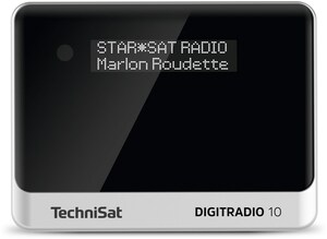 DigitRadio 10 Heimradio schwarz/silber