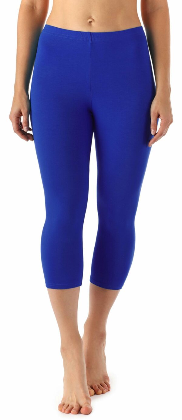 Bild 3 von Merry Style Leggings Damen Leggings 3/4 aus Viskose MS10-144 (1-tlg) elastischer Bund