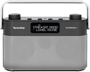 TechniRadio 8 Kofferradio mit DAB/DAB+ schwarz/silber