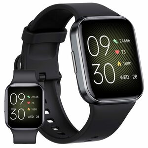 Mutoy Smartwatch, Smartwatch Damen Herren Fitness Tracker Uhr Smartwatch (1.69" HD Voll Touchscreen Zoll), IP67 Wasserdicht Pulsmesser Schrittzähler Aktivitätstracker