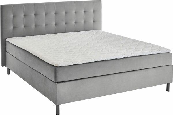 Bild 3 von ATLANTIC home collection Boxbett Holly, mit Taschen-Federkernmatratze und Topper, wahlweise mit Bettkasten