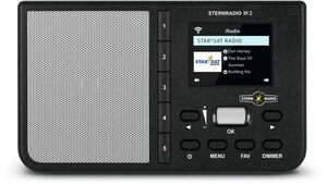 Sternradio IR 2 Internetradio schwarz
