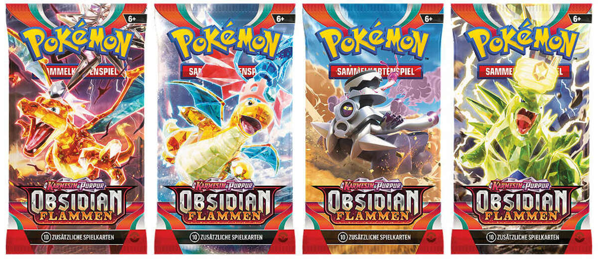 Bild 1 von POKÈMON Sammelkarten-Boosterpack »Karmesin & Purpur - Obsidian Flammen«
