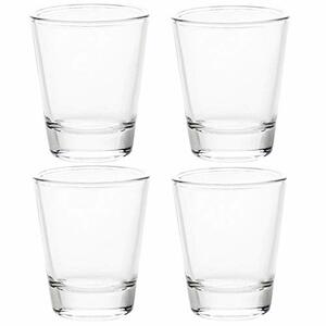 BCnmviku Schnapsgläser Glas 5cl/50ml Set Shotgläser - Spühlmaschinenfest - Gläser für Vodka Tequila