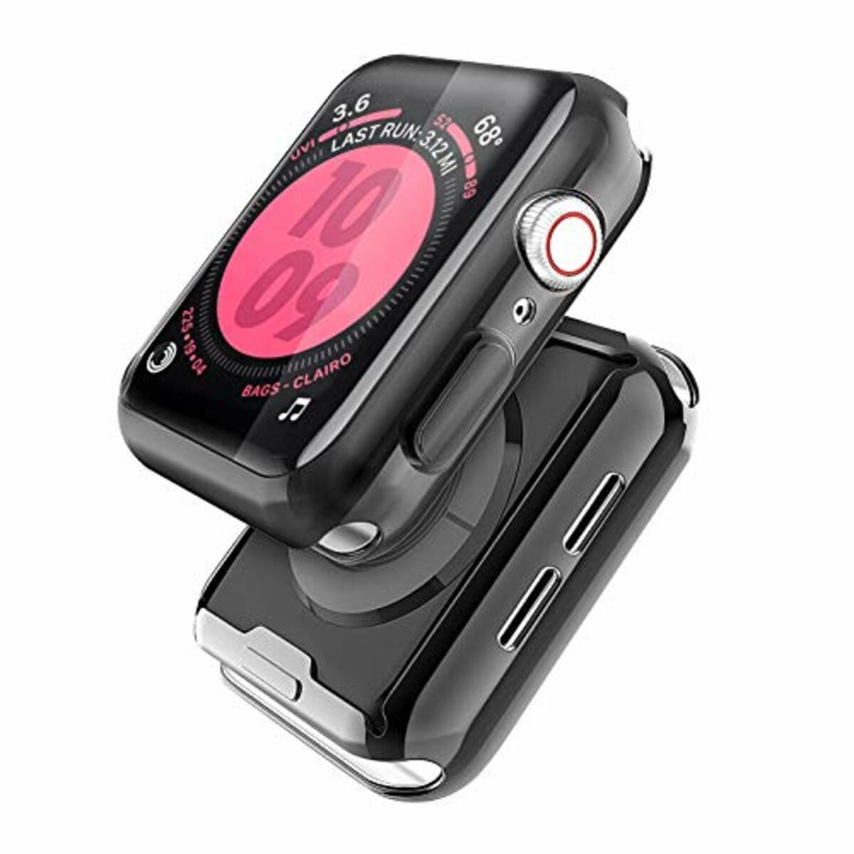 Bild 1 von Misxi 2-Stück für Apple Watch Ultra Hülle Mit Displayschutz, Rundum Schutzhülle HD Ultradünne Schutz Case für iWatch
