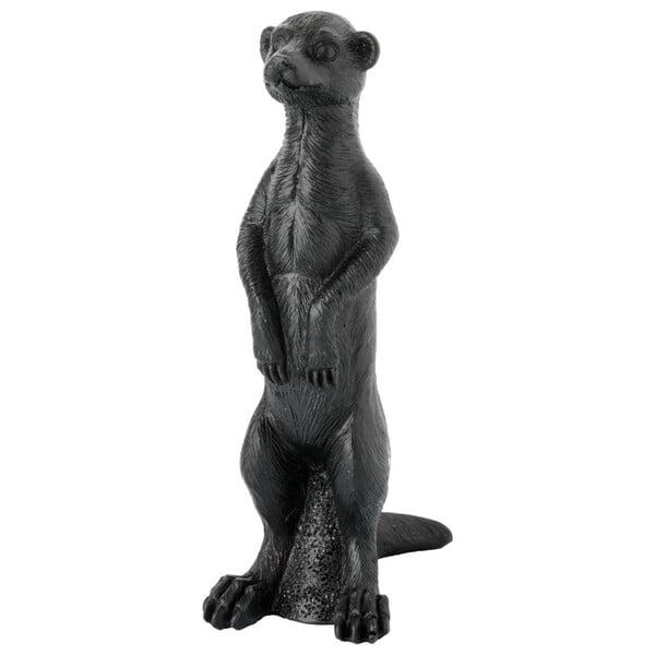 Bild 1 von Kleine Dekofigur Erdmännchen in Schwarz