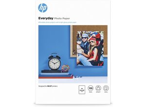 HP Everyday-Fotopapier glänzend - 100 Blatt/A4/210 x 297 mm