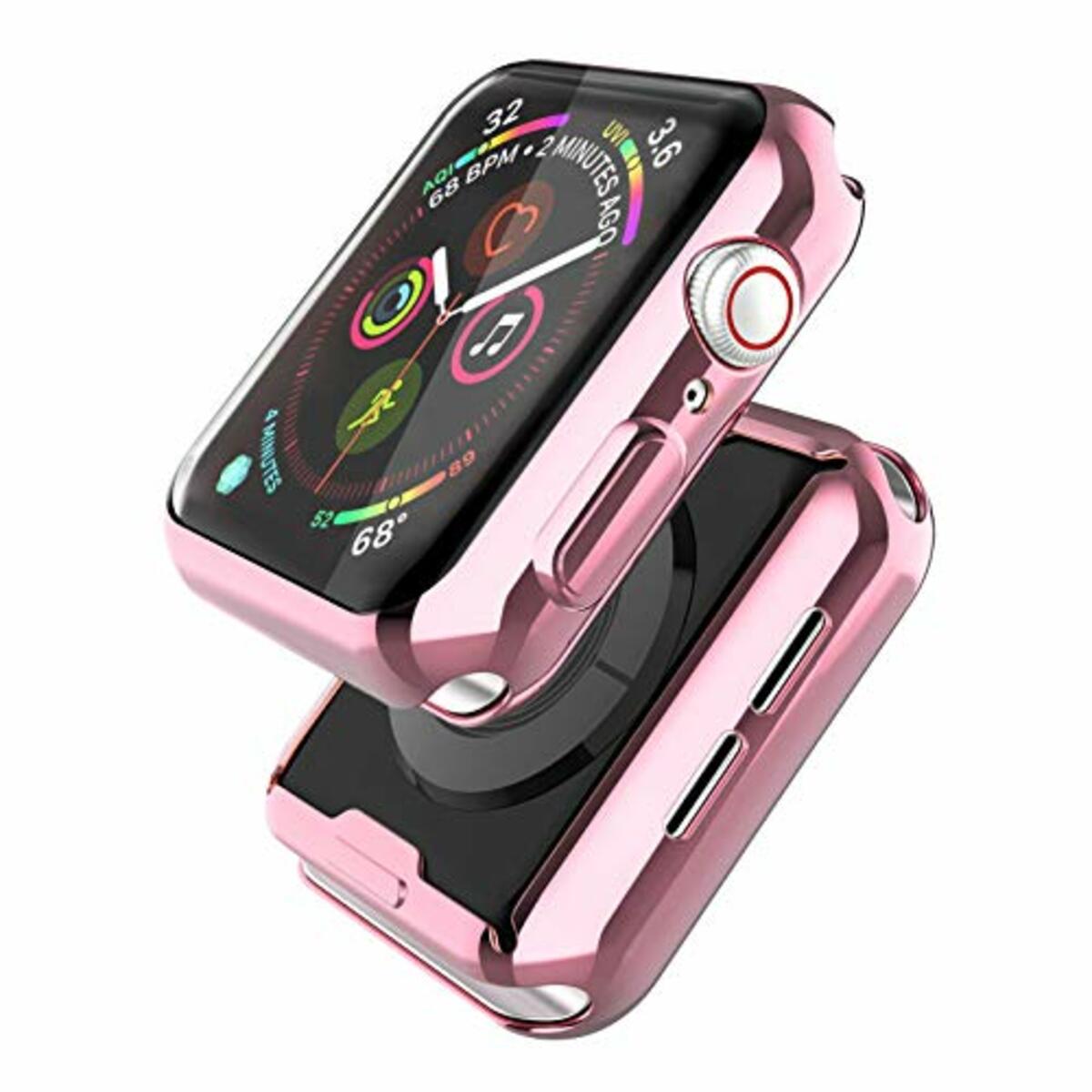Bild 1 von Misxi 2-Stück für Apple Watch Ultra Hülle Mit Displayschutz, Rundum Schutzhülle HD Ultradünne Schutz Case für iWatch
