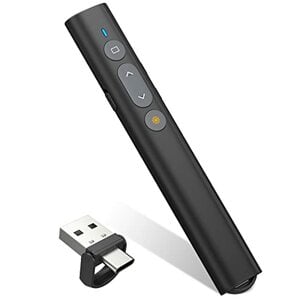 HASACOOL USB C Presenter, 2.4 GHz Wireless Pointer für Präse