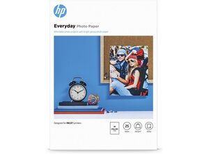 HP Everyday-Fotopapier glänzend - 25 Blatt/A4/210 x 297 mm