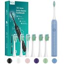 Bild 1 von YteaTh Elektrische Zahnbürste Schallzahnbürste - Eine Ladung für 180 Tage Zahnbürste Elektrisch, Shcall Electric Toothbrush Mit 6 Ersatzbürsten, 5 Putzmodi, Timer