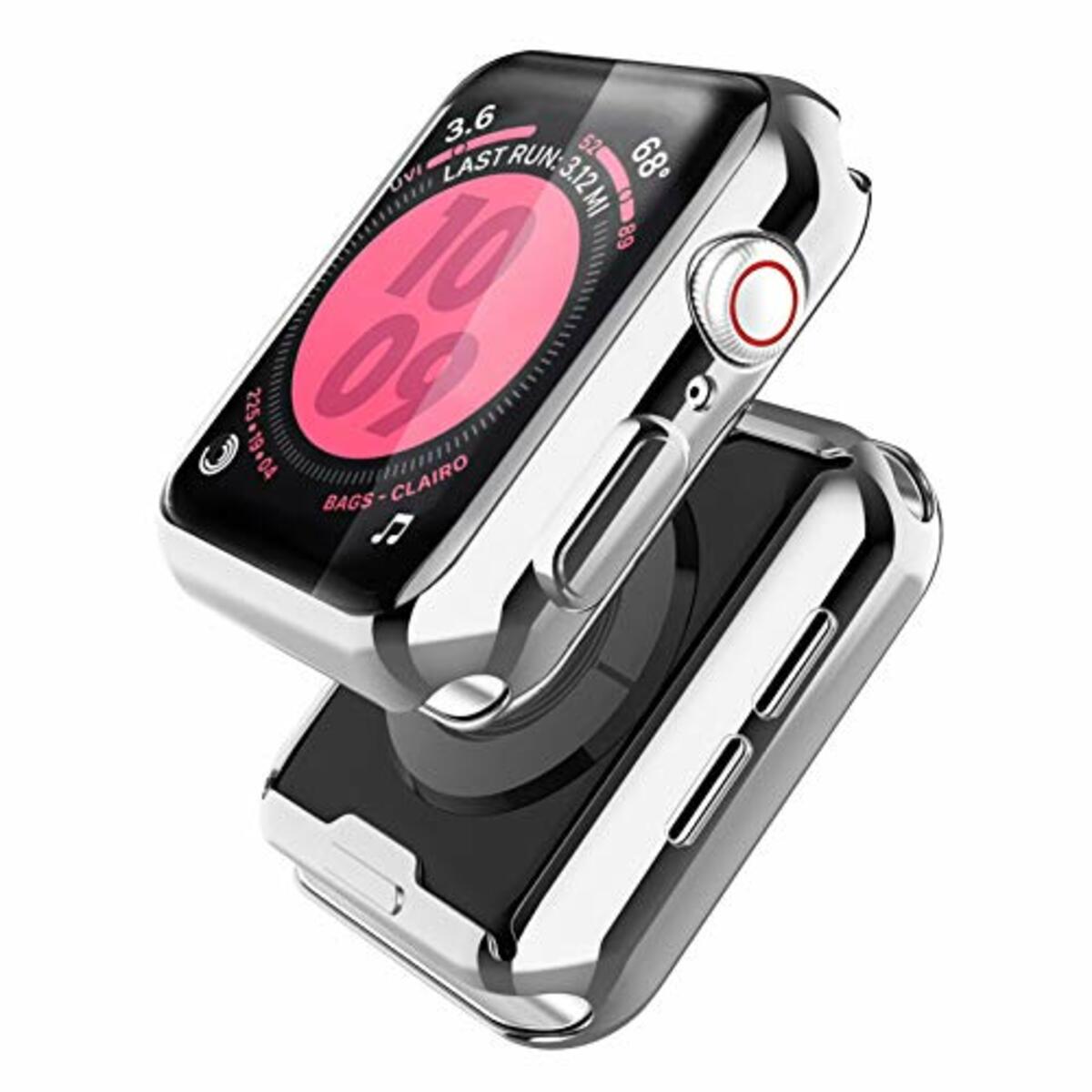 Bild 1 von Misxi 2-Stück für Apple Watch Ultra Hülle Mit Displayschutz, Rundum Schutzhülle HD Ultradünne Schutz Case für iWatch