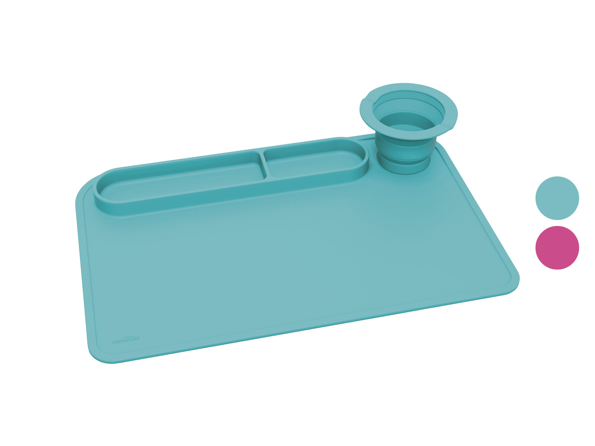 Bild 1 von crelando® Pinselbecher mit Unterlage, inkl. Ablagefächern