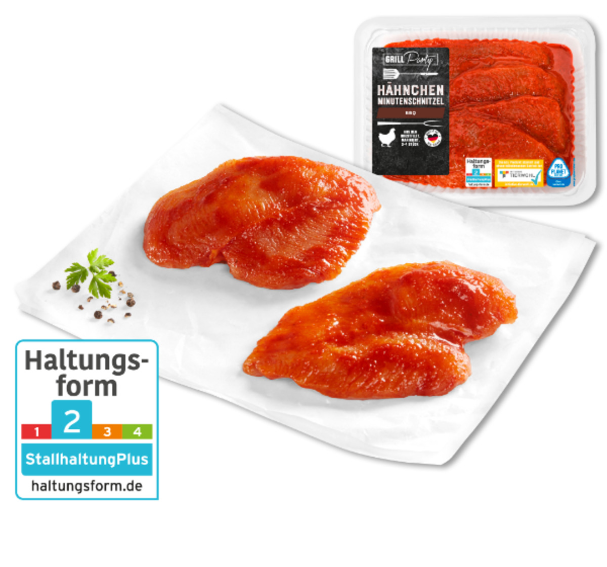 Bild 1 von GRILLPARTY Frische Hähnchen-Minutenschnitzel