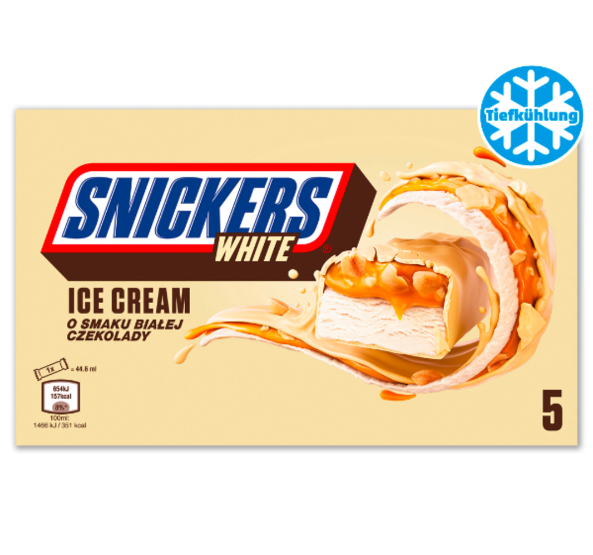 Bild 1 von SNICKERS White Eisriegel