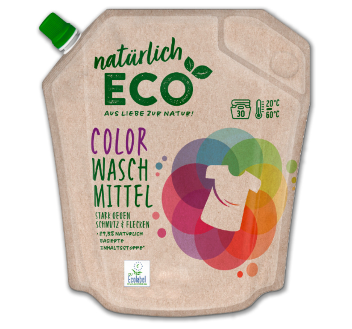 Bild 1 von NATÜRLICH ECO Color Waschmittel*