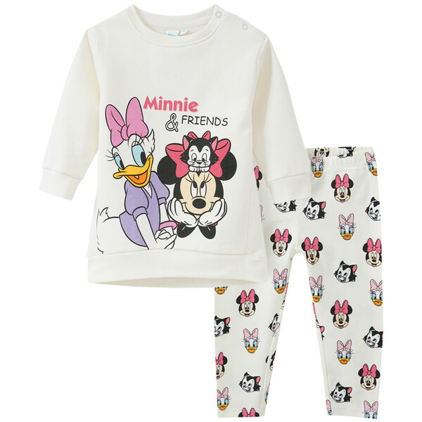 Bild 1 von Minnie Maus Sweatkleid und Leggings im Set