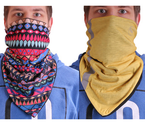 MaxFred Mund-Nase-Windschutz Wind-Schutzmaske Multifunktions-Tuch Sturmhaube Piratentuch für Erwachsene & Kinder
