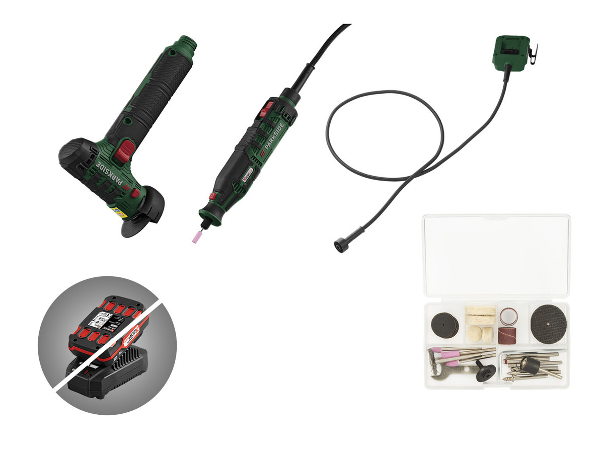 Bild 1 von PARKSIDE® 20 V Akku-Modellbau-Set »PMBSA 20-Li A1«, ohne Akku und Ladegerät