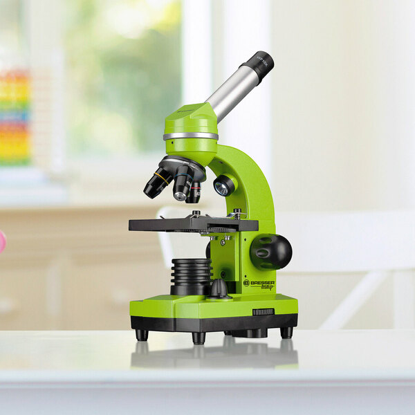 Bild 2 von BRESSER JUNIOR 
                                            Biolux SEL Schülermikroskop, grün