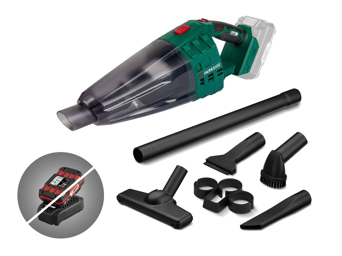 Bild 1 von PARKSIDE® 20 V Akku-Handstaubsauger »PHSSA 20-Li C1«, ohne Akku und Ladegerät