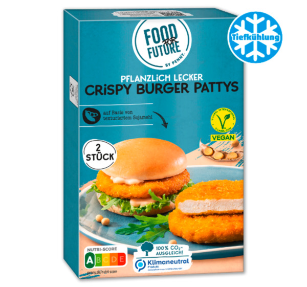 Bild 1 von FOOD FOR FUTURE Vegane Crispy Burger Pattys*