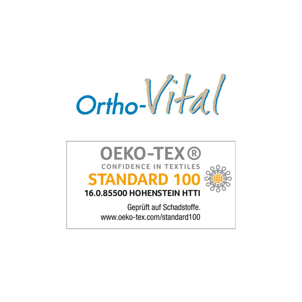 Bild 2 von Ortho-Vital Mikrofaser-Bettenset - Mint/Grau, 2tlg.