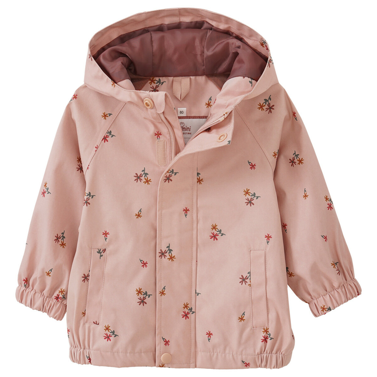 Bild 1 von Baby Regenjacke mit floralem Allover-Print