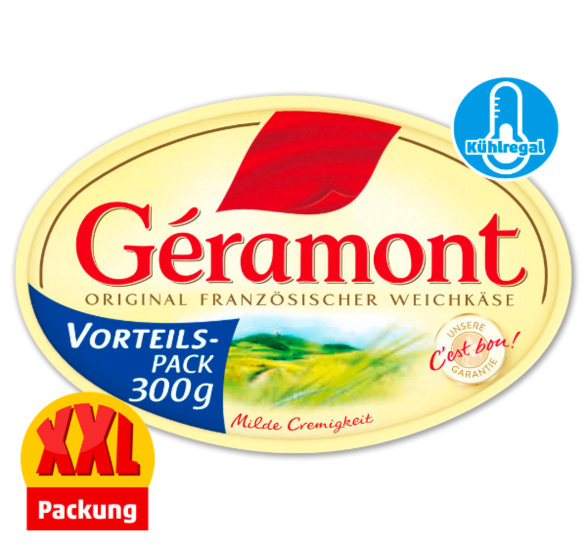 Bild 1 von GÉRAMONT Französischer Weichkäse*