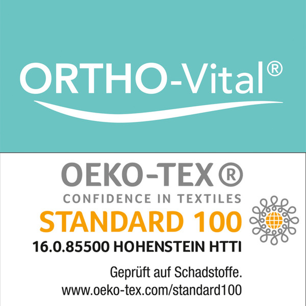 Bild 2 von Ortho-Vital Wende-Mikrofaser-Bettenset 2 tlg., ca. 135 x 200 cm, Grau/flieder