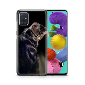 Schutzhülle für Samsung Galaxy A03S Motiv Handy Hülle Silikon Tasche Case Cover... Junge Katze, Samsung Galaxy A03S