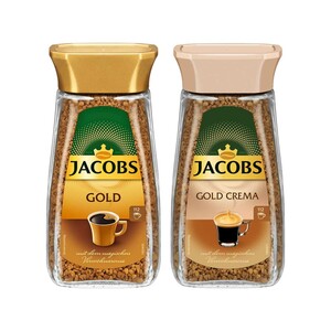 JACOBS GOLD  löslicher Bohnenkaffee, versch. Sorten,  je 200-g-Glas