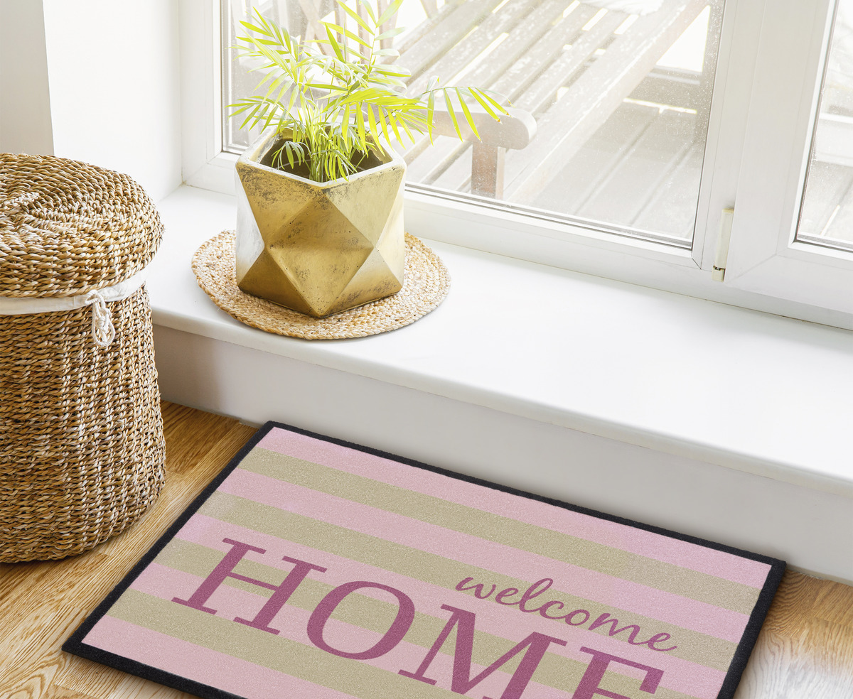 Bild 3 von IDEENWELT Schmutzfangmatte Welcome Home pink