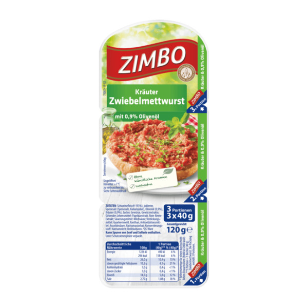 Bild 3 von ZIMBO Zwiebelmettwurst