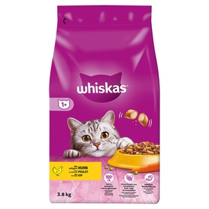 WHISKAS®  Katzen-Trockenfutter 3,8 kg
